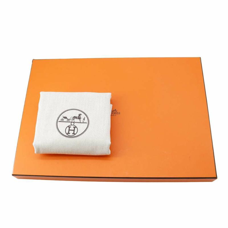 エルメス トートバッグ プティアッシュ ベージュ/ピンク/シルバー金具 トワルアッシュ/クロコ/シルク