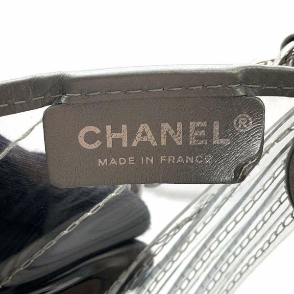 シャネル チェーンショルダーバッグ クリア ココマーク ビニール CHANEL バッグ