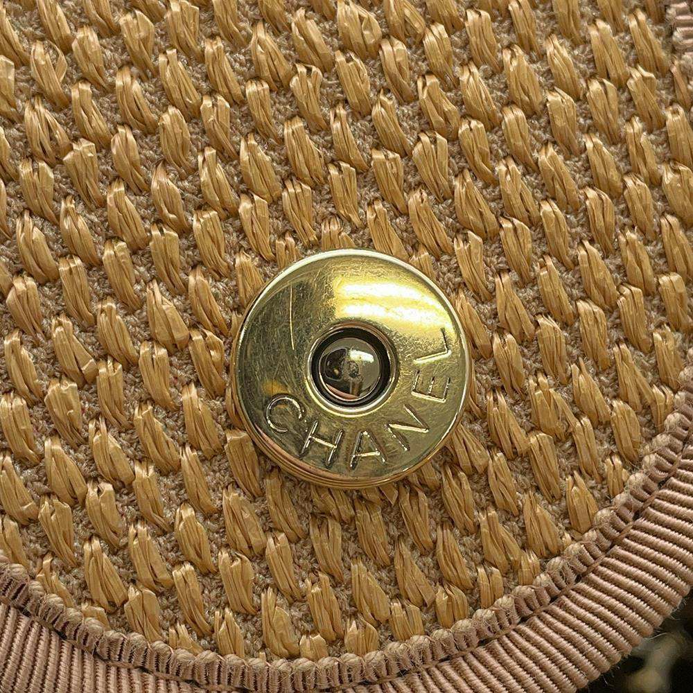 シャネル チェーントートバッグ ドーヴィルライン ショッピングバッグ ロゴ キャンバス CHANEL バッグ