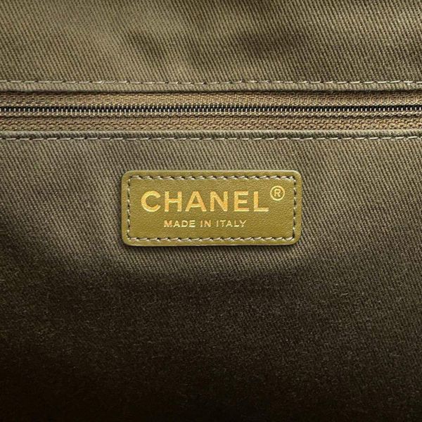 シャネル チェーントートバッグ ドーヴィルライン ショッピングバッグ ロゴ キャンバス CHANEL バッグ