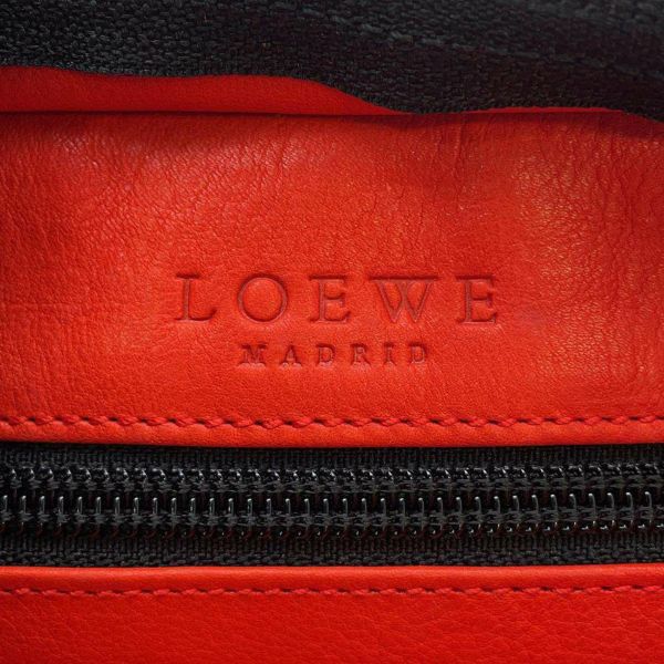 ロエベ ショルダーバッグ アナグラムスエード レザー LOEWE バッグ