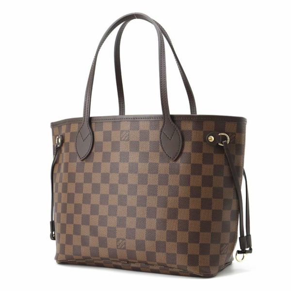 ルイヴィトン トートバッグ ダミエ・エベヌ ネヴァーフルPM N40600 LOUIS VUITTON バッグ