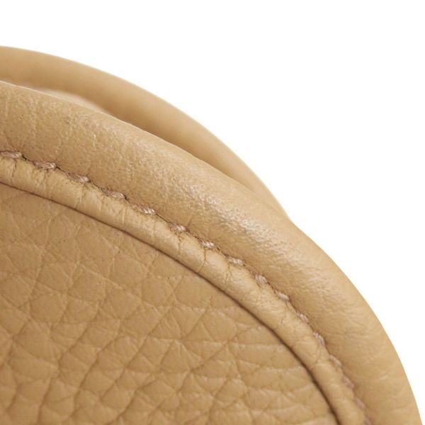 エルメス ショルダーバッグ エブリン3 PM ビスキュイ/シルバー金具 トリヨンクレマンス Z刻印 HERMES Evelyne