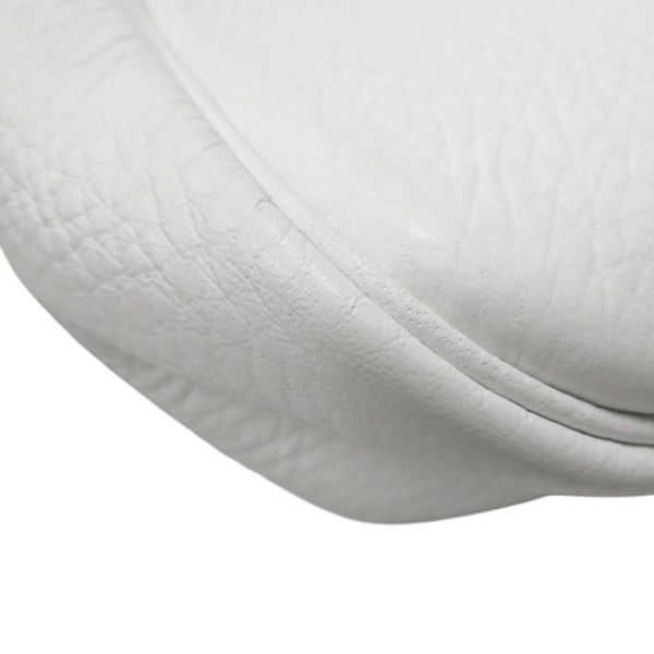 エルメス ショルダーバッグ トリム31 ホワイト/シルバー金具 トリヨンクレマンス □H刻印 白