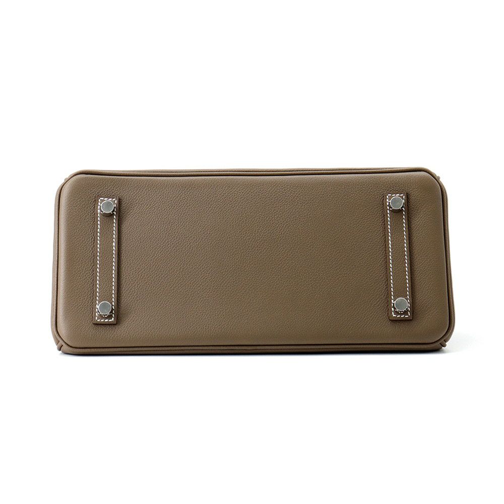 エルメス ショルダーバーキン29 エトゥープ/シルバー金具 エバーカラー K刻印 HERMES Birkin