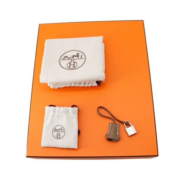 エルメス ショルダーバーキン29 エトゥープ/シルバー金具 エバーカラー K刻印 HERMES Birkin