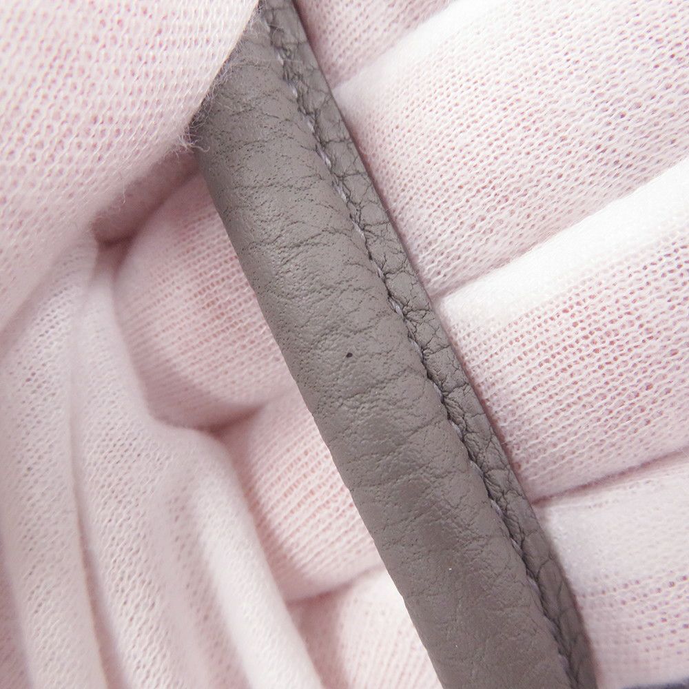 エルメス トートバッグ ガーデンパーティTPM グリメイヤー/シルバー金具 べゴンダ U刻印 HERMES Garden Party