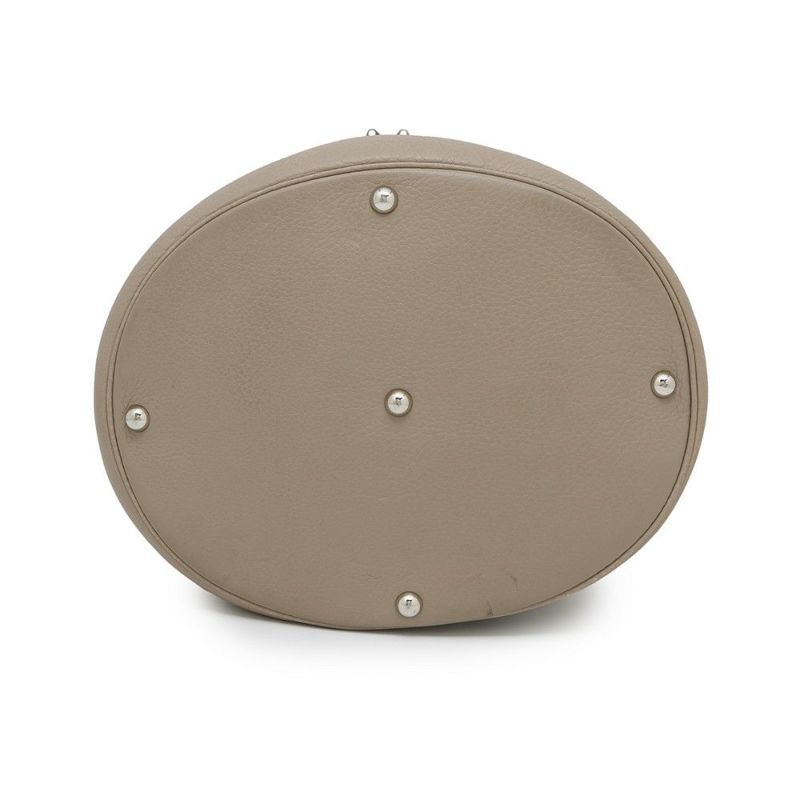 エルメス ハンドバッグ インターシティ ベージュ/シルバー金具 トリヨンクレマンス □D刻印 ショルダーバッグ