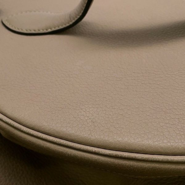 エルメス ハンドバッグ インターシティ ベージュ/シルバー金具 トリヨンクレマンス □D刻印 ショルダーバッグ