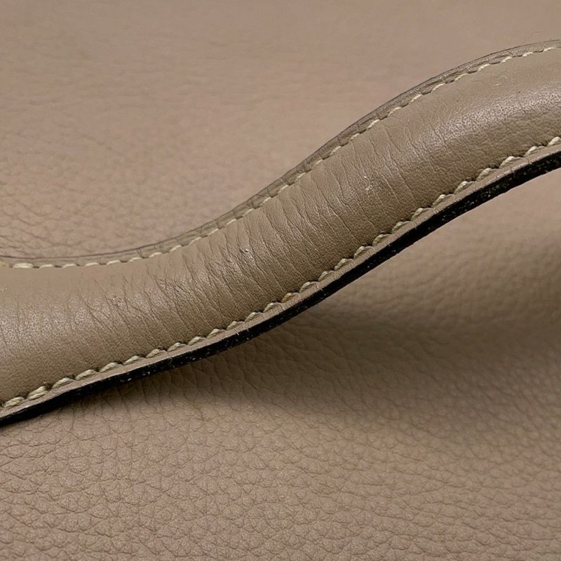 エルメス ハンドバッグ インターシティ ベージュ/シルバー金具 トリヨンクレマンス □D刻印 ショルダーバッグ