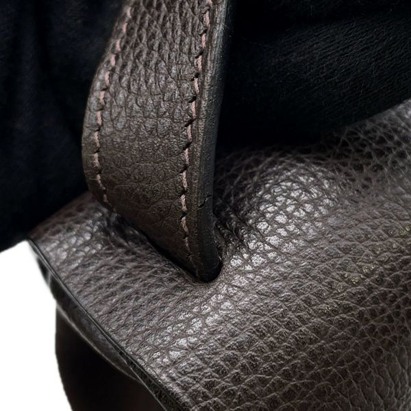 エルメス ショルダーバッグ サック・コロラドPM ハバナ/シルバー金具 トワルオフィシエ/ヴァッシュリエージュ □I刻印