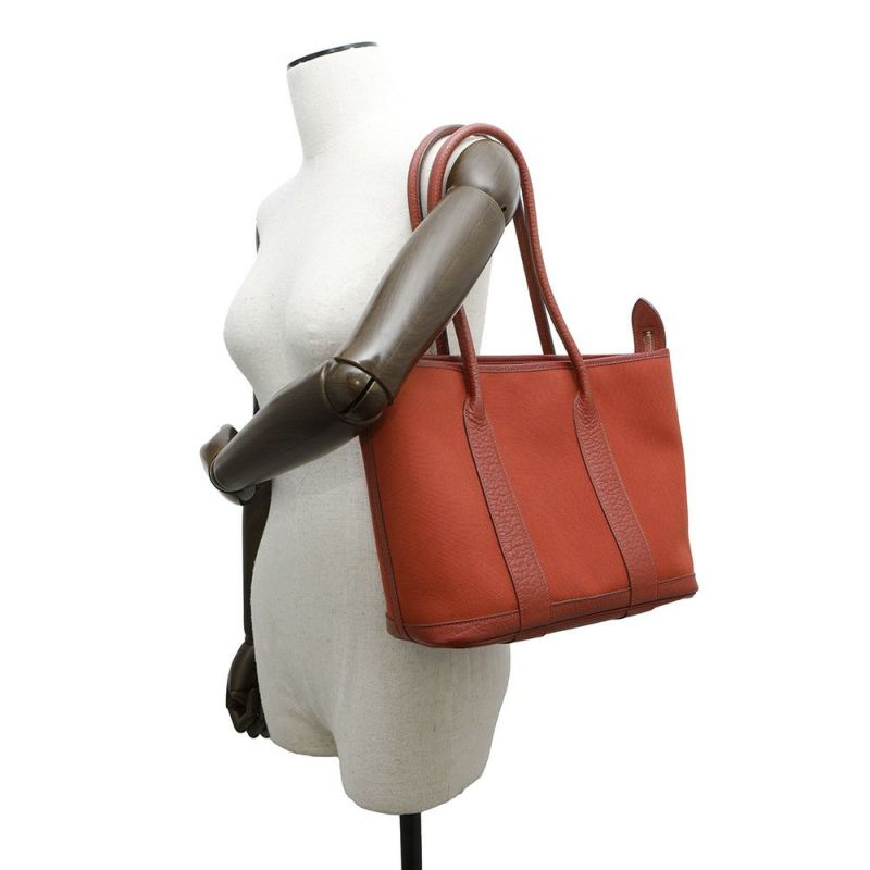 トートバッグ ガーデンジップPM ルージュデュセス/シルバー金具 トワルオフィシエ/ブッフル □M刻印