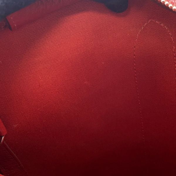 トートバッグ ガーデンジップPM ルージュデュセス/シルバー金具 トワルオフィシエ/ブッフル □M刻印