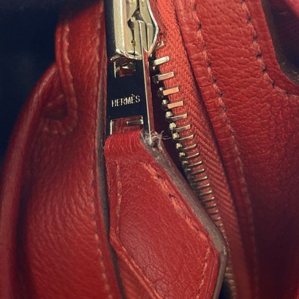 トートバッグ ガーデンジップPM ルージュデュセス/シルバー金具 トワルオフィシエ/ブッフル □M刻印