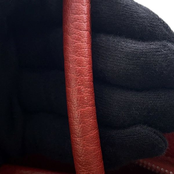 トートバッグ ガーデンジップPM ルージュデュセス/シルバー金具 トワルオフィシエ/ブッフル □M刻印