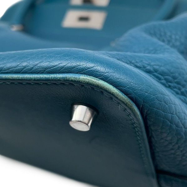 エルメス ハンドバッグ ツールボックス26 コルヴェール/シルバー金具 トリヨンクレマンス T刻印 2wayショルダー