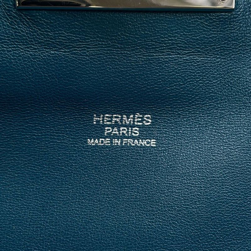 エルメス ハンドバッグ ツールボックス26 コルヴェール/シルバー金具 トリヨンクレマンス T刻印 2wayショルダー