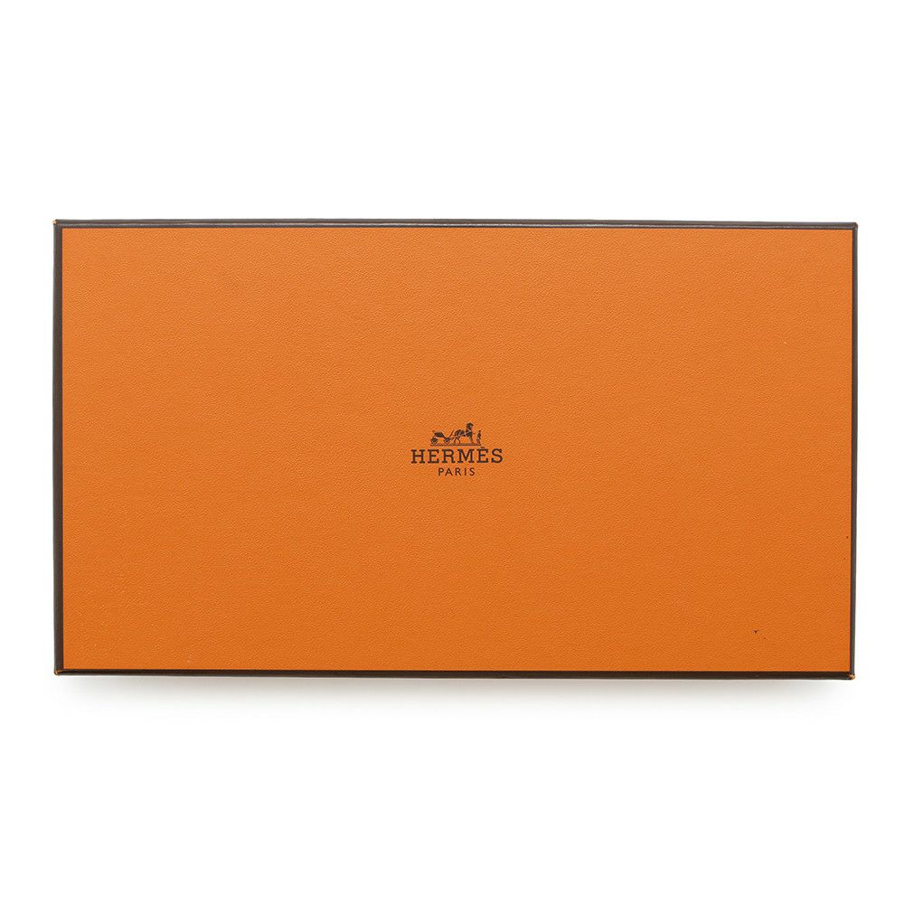 エルメス 長財布 ベアンスフレ ブラック/モノクローム金具 エプソン B刻印 HERMES 財布 黒