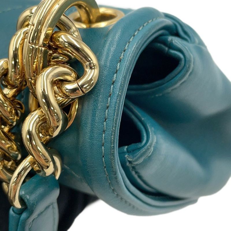 シャネル チェーンショルダーバッグ マトラッセ ココマーク レザー CHANEL