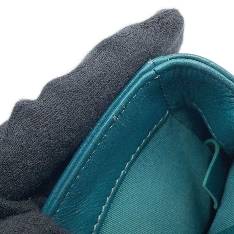 シャネル チェーンショルダーバッグ マトラッセ ココマーク レザー CHANEL