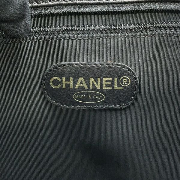 シャネル チェーントートバッグ ココマーク キャビアスキン CHANEL 黒