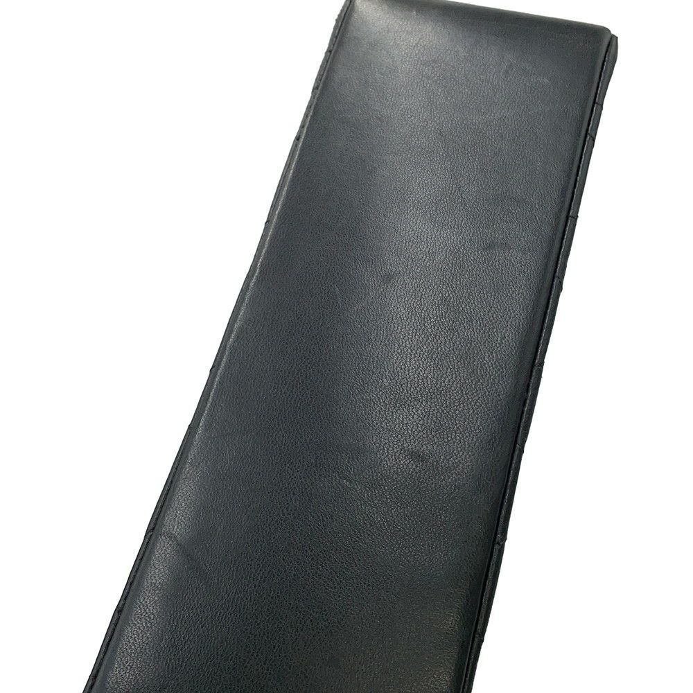 シャネル チェーンショルダーバッグ マトラッセ22 ココマーク ダイアナ シングルチェーン A01164 CHANEL 黒