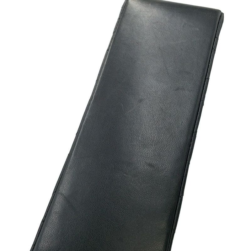 シャネル チェーンショルダーバッグ マトラッセ22 ココマーク ダイアナ シングルチェーン A01164 CHANEL 黒