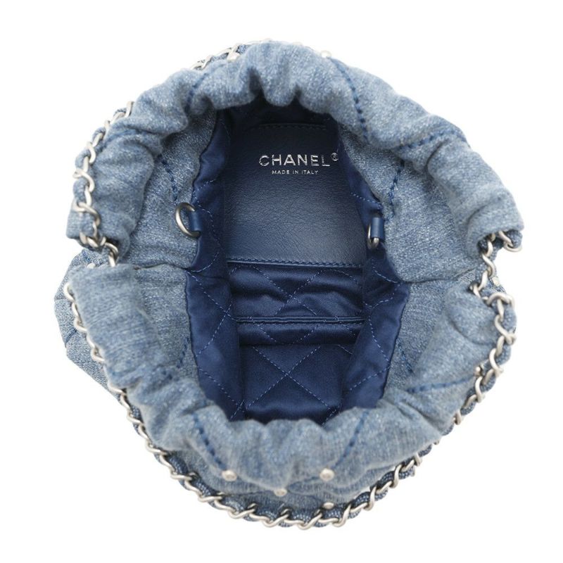 シャネル ハンドバッグ CHANEL 22 ミニ ココマーク デニム AS3980 CHANEL 2way