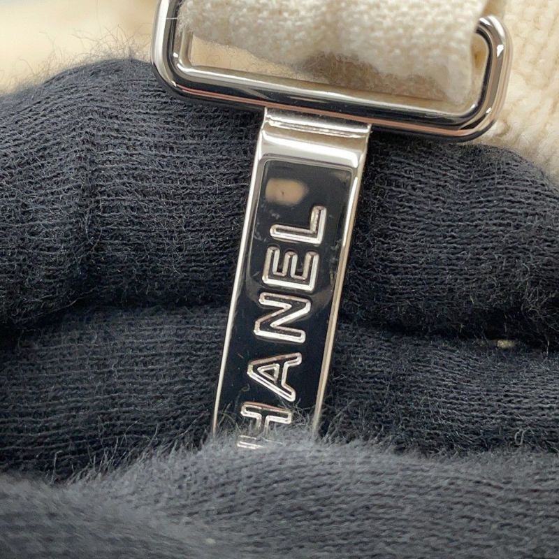 シャネル トートバッグ ビーチバッグセット ココマーク コットン CHANEL ポーチ タオル付き