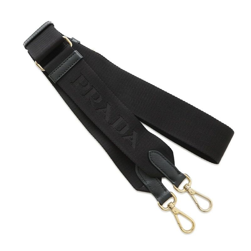 プラダ ハンドバッグ ナイロン サフィアーノ 1BG308 PRADA 2wayショルダー 黒