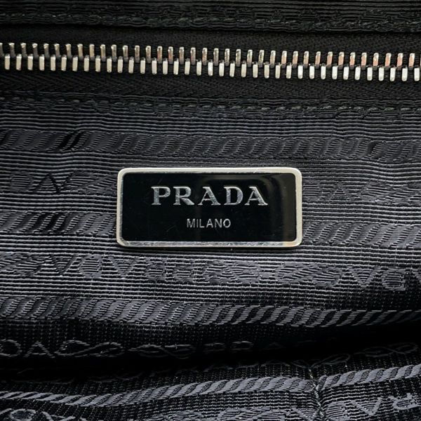 プラダ チェーンショルダーバッグ キルティング ナイロン ブラック 1BB903 PRADA バッグ 黒