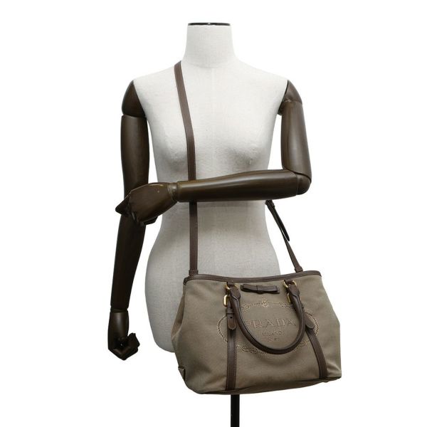 プラダ ハンドバッグ キャンバス  ロゴ BN1841 PRADA バッグ 2wayショルダーバッグ