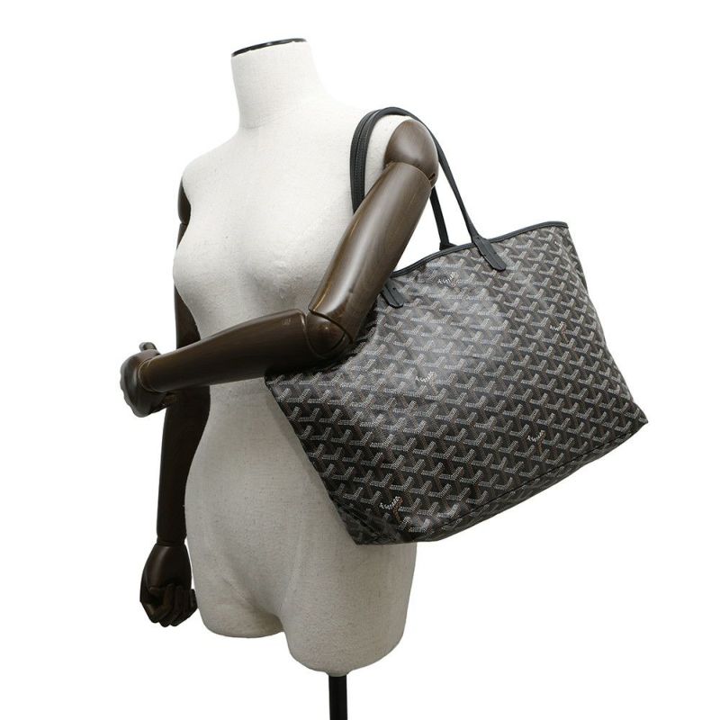 ゴヤール トートバッグ サンルイPM AMALOUISPM01 GOYARD ポーチ付き 黒