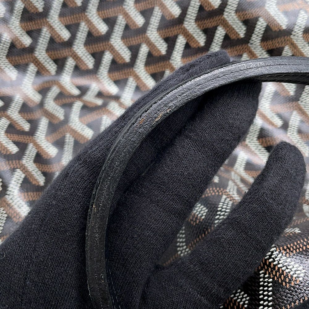 ゴヤール トートバッグ サンルイPM AMALOUISPM01 GOYARD ポーチ付き 黒