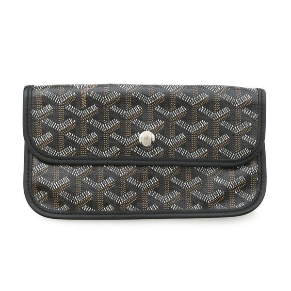 ゴヤール トートバッグ サンルイPM AMALOUISPM01 GOYARD ポーチ付き 黒