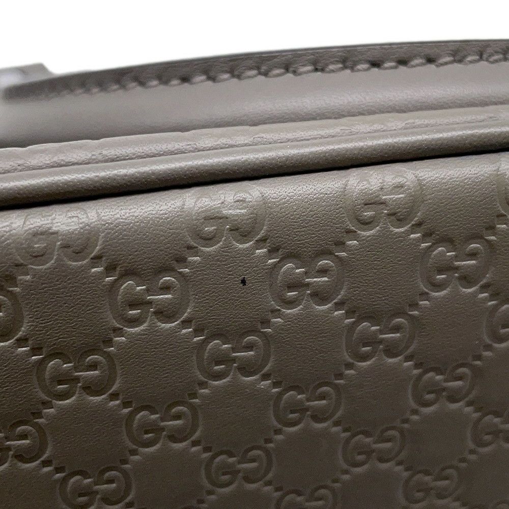 グッチ ハンドバッグ マイクログッチシマ 449654 GUCCI 2WAYショルダーバッグ GG柄 アウトレット品