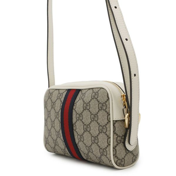 グッチ ショルダーバッグ オフィディア ミニバッグ GGスプリーム PVC レザー 517350 GUCCI バッグ 白