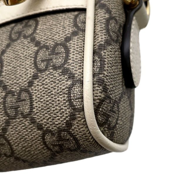 グッチ ショルダーバッグ オフィディア ミニバッグ GGスプリーム PVC レザー 517350 GUCCI バッグ 白
