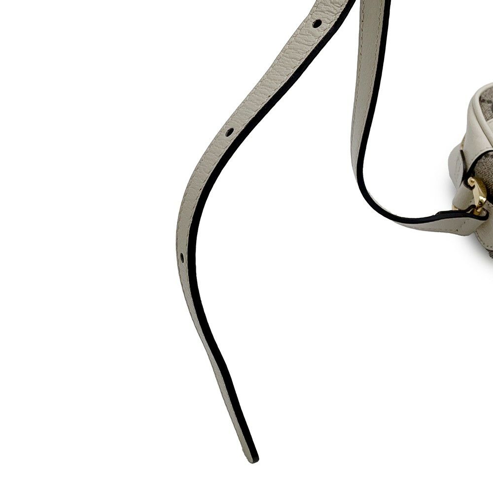 グッチ ショルダーバッグ オフィディア ミニバッグ GGスプリーム PVC レザー 517350 GUCCI バッグ 白