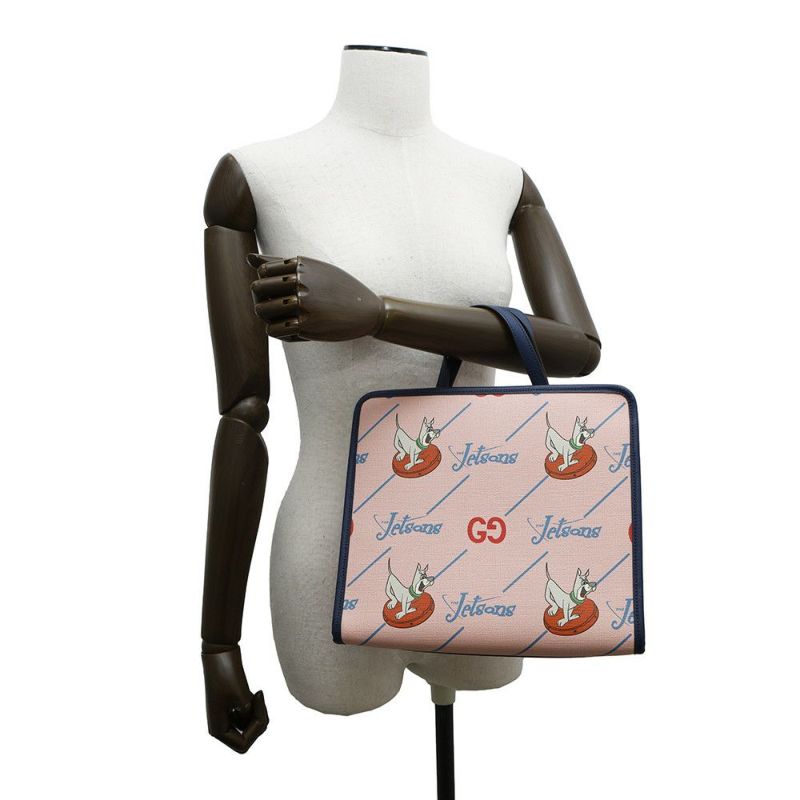 グッチ トートバッグ GGスプリーム チルドレンズ 宇宙家族ジェットソン THE JETSONS 605614 GUCCI ハンドバッグ