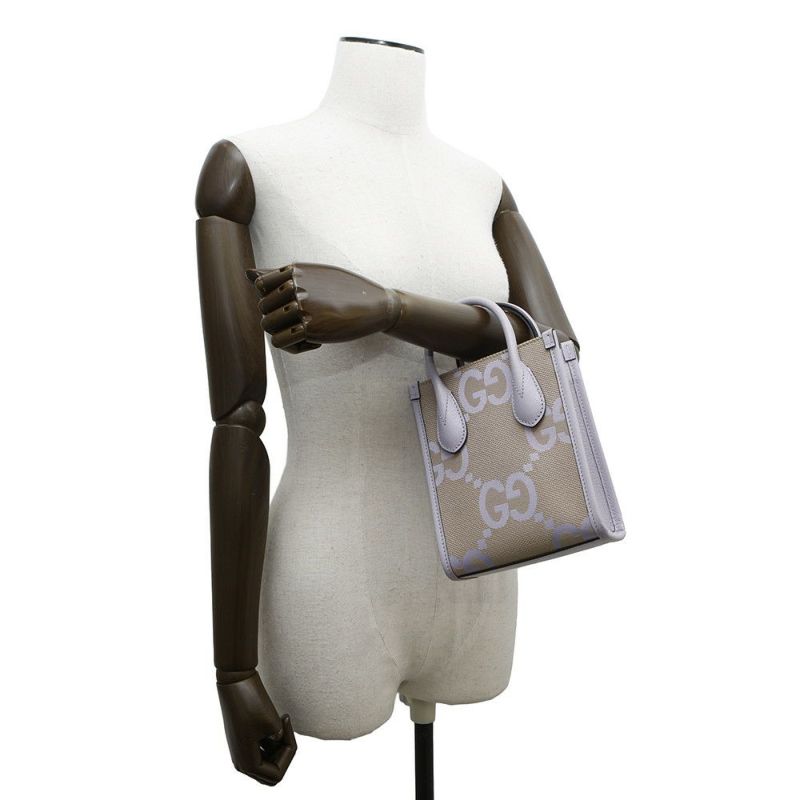 グッチ ハンドバッグ インターロッキングG付き GGスプリーム ?671623 GUCCI バッグ 2wayショルダー ミニバッグ