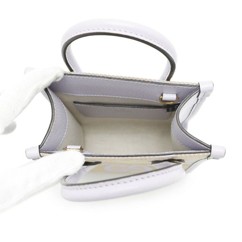 グッチ ハンドバッグ インターロッキングG付き GGスプリーム ?671623 GUCCI バッグ 2wayショルダー ミニバッグ