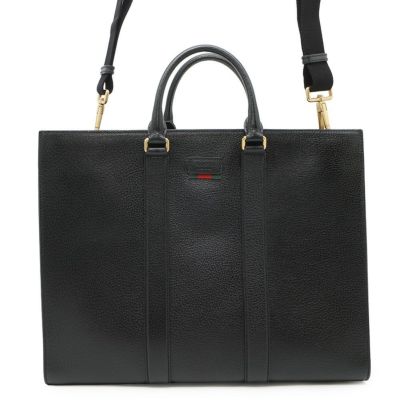 GUCCI　グッチ　トートバッグ　ショルダーバッグ　レザー　2way　ブラック Amazon | [グッチ] メンズ バッグ トートバッグ 2way ショルダー