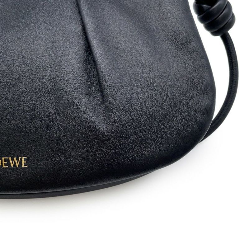 ロエベ ショルダーバッグ パセオ サッチェル A709Q89X01 LOEWE 2way 黒
