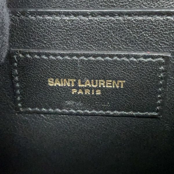 サンローランパリ ショルダーバッグ サッチェル モノグラム オールオーバー スモール スエード 568604 SAINT LAURENT PARIS