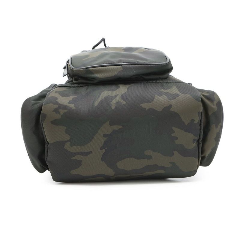 サンローランパリ バックパック HUNT カモフラージュ ナイロン 437110 リュックサック 黒