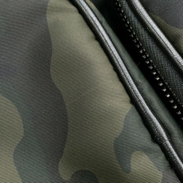 サンローランパリ バックパック HUNT カモフラージュ ナイロン 437110 リュックサック 黒