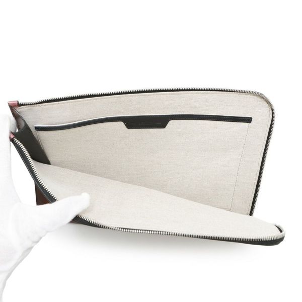 ベルルッティ クラッチバッグ カリグラフィ ニノTGM レザー  NINO_TGM_NEO Berluti セカンドバッグ アウトレット品