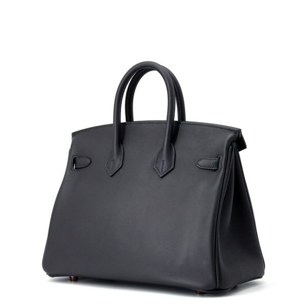 エルメス バーキン25 キャバン/ピンクゴールド金具 スイフト B刻印 HERMES Birkin ハンドバッグ