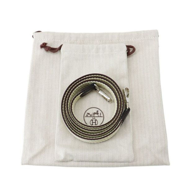 エルメス ショルダーバッグ エブリンTPM アマゾン コルダージュ 111cm プルノワール/シルバー金具 トリヨンクレマンス W刻印 HERMES